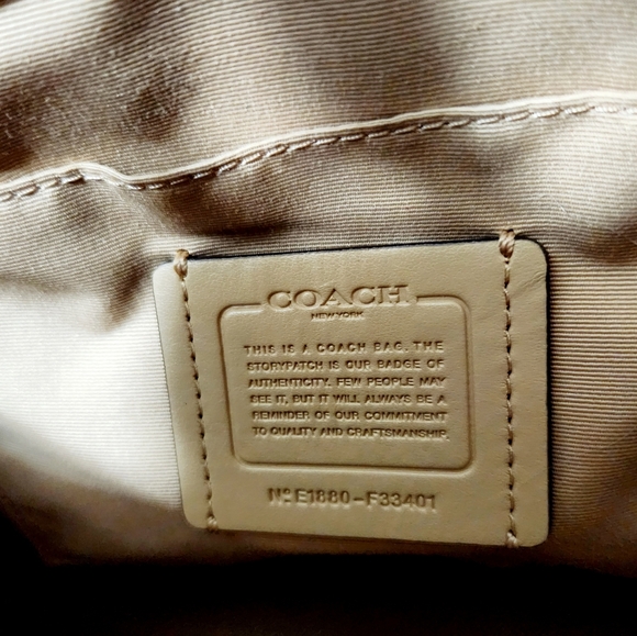 COACH Faye Backpack/Convertible Bag Heather Beige - Picture 11 of 12